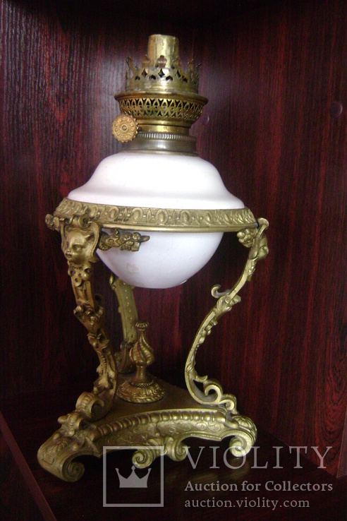 Лампа бронза., фото №3