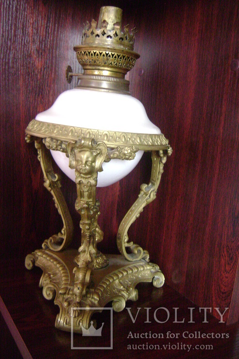 Лампа бронза., фото №4