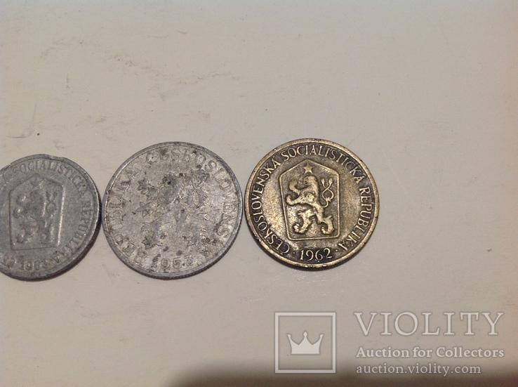 4 монети Чехословакия, фото №6