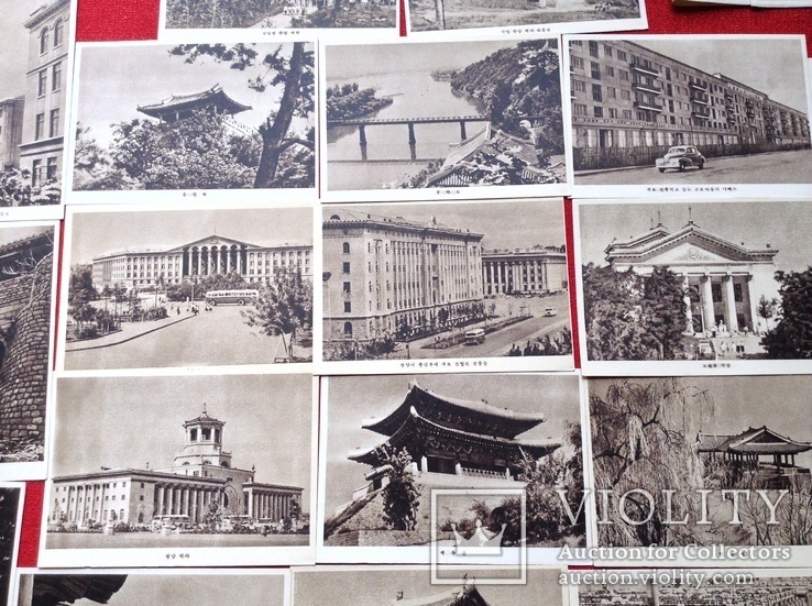 Старые открытки -Корея -20шт-комплект, фото №3