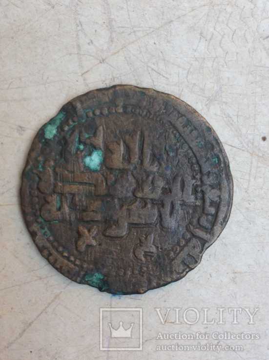 Монета Фельс,  Наср б. Ахмад, чекана Шаша, 254 г.х. Саманиды., фото №3