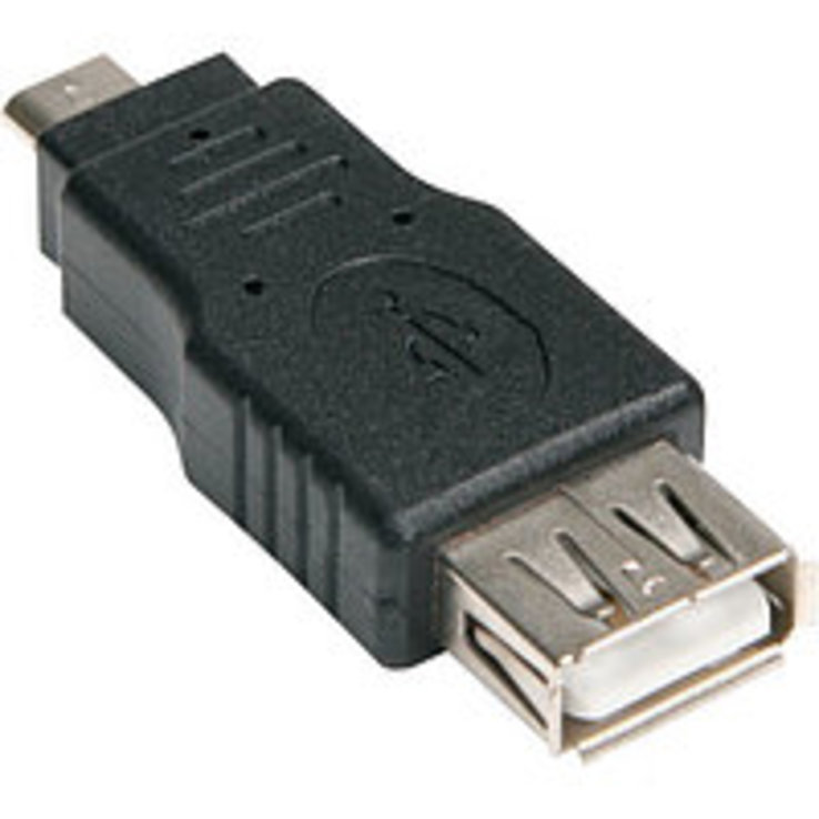 ПЕРЕХОДНИК USB AF/V8 micro USB ЧЕРНЫЙ