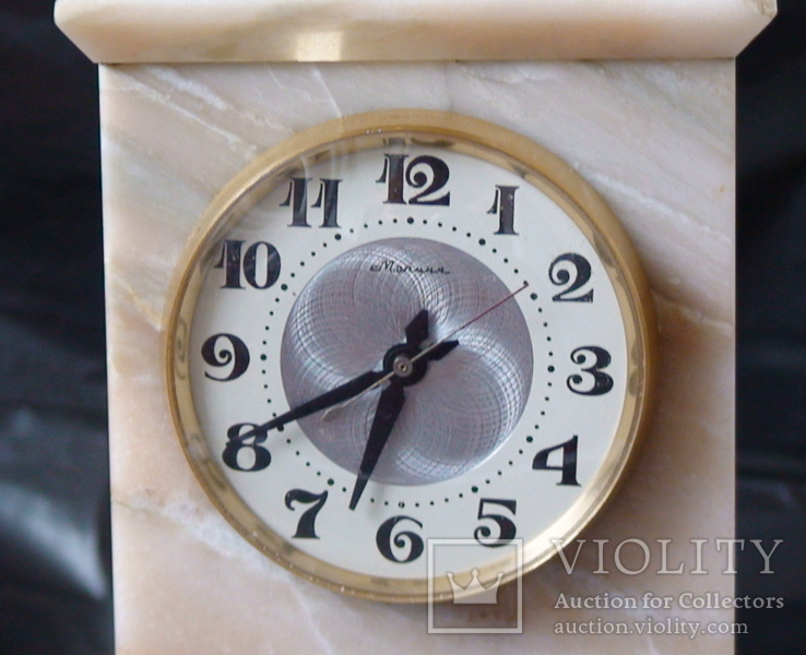 Часы СССР каминные настольные Молния, фото №3