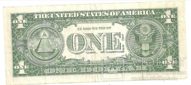 1 Доллар США 1957 Год, фото №3