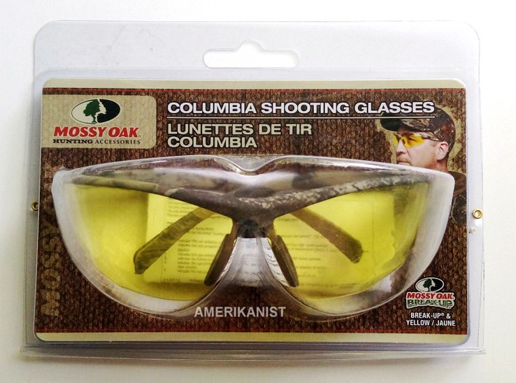 Очки для охоты Columbia MossyOak с желтыми линзами оригинал, фото №2
