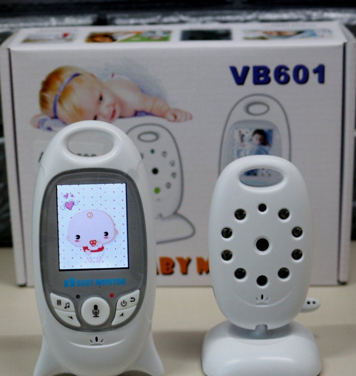 Видеоняня радионяня Baby Monitor VB601 ночное видение, двухсторонняя связь, фото №5