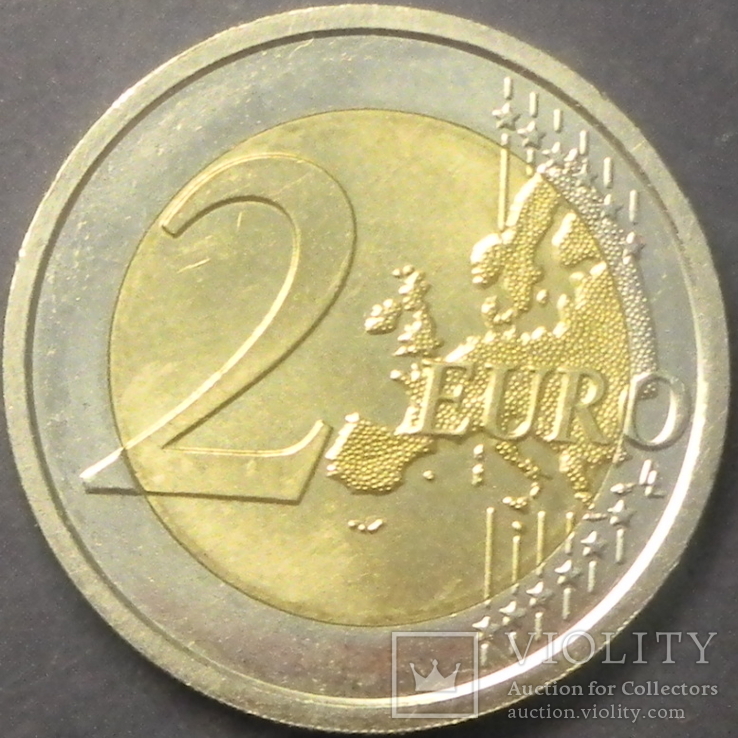 2 євро Сан-Маріно 2010 рідкісна, фото №3