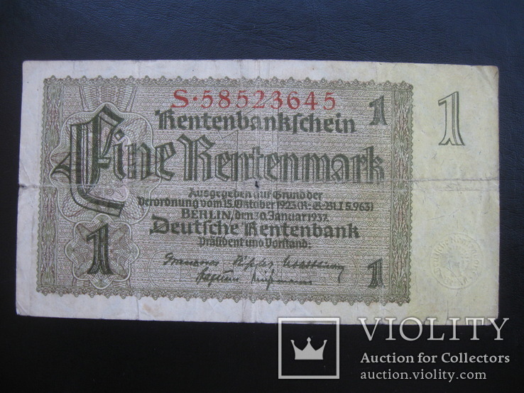 1 марка (1937 г.в.) Германия, фото №2