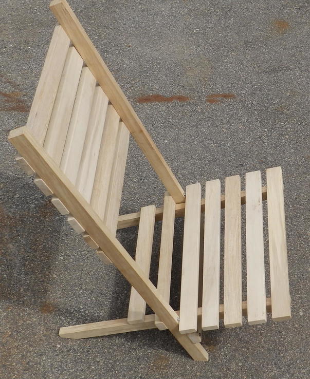 Стул-кресло раскладное (шезлонг) для отдыха, фото №4