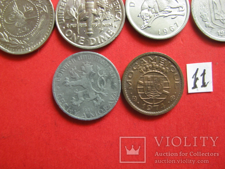 Монети держав світу підбірка (10шт.), фото №5
