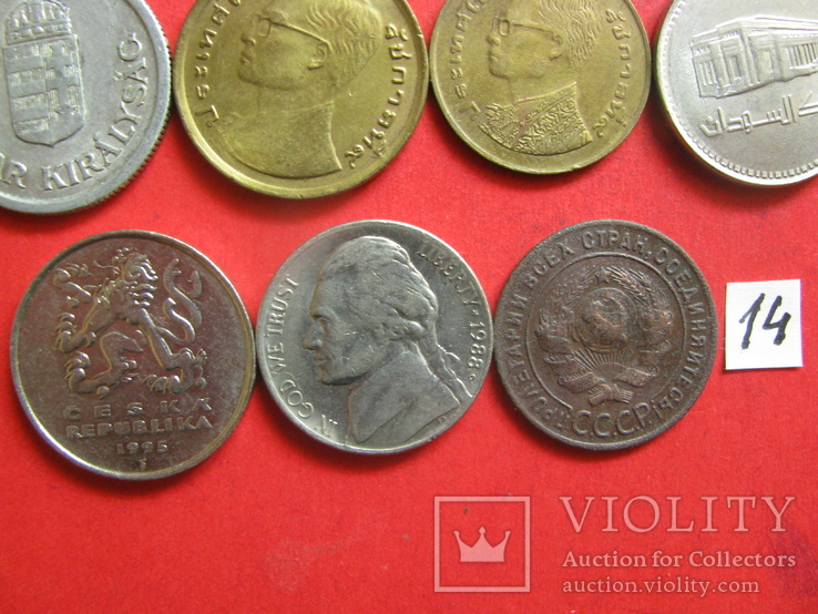 Монети держав світу підбірка (10шт.), фото №6
