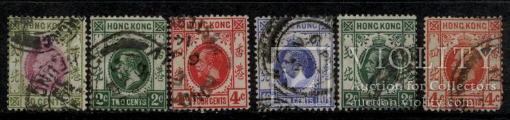 Гонконг 1912-1921 колонія Британії КЦ 4,1євро