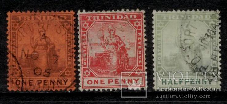 Тринідад 1901-1904 колонія Британії