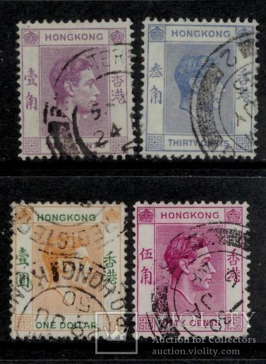 Гонконг 1938 тип ІІІ колонія Британії КЦ 4євро