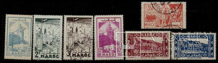 Марокко 1945 */погаш колонія Франції
