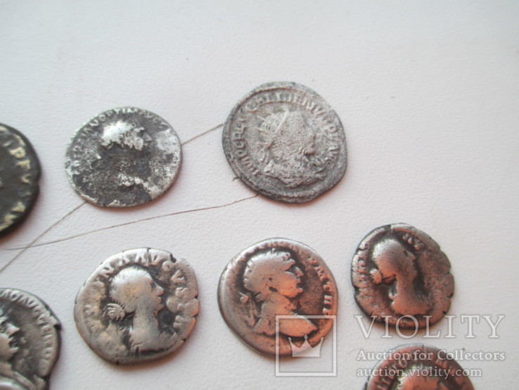 Монети Риму 16штук в колекцію (сестерцій,антоніан,денар..), фото №5