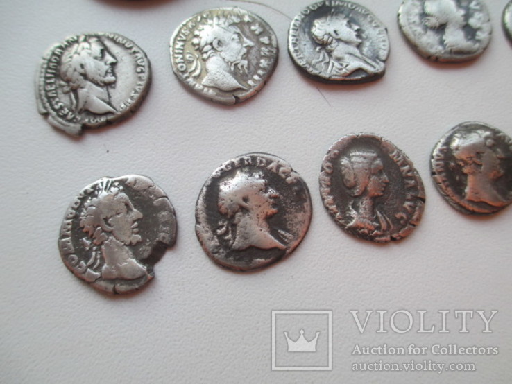 Монети Риму 16штук в колекцію (сестерцій,антоніан,денар..), фото №7