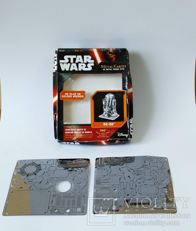 3D Конструктор Металлическая  Модель Робота  R2-D2 Star Wars, фото №4