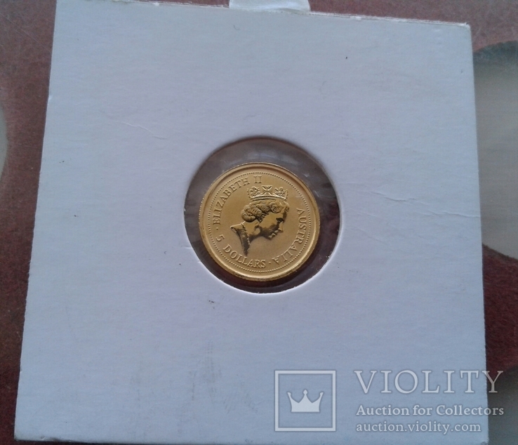 5 долларов 1996 Австралия 1/20 унции, фото №5