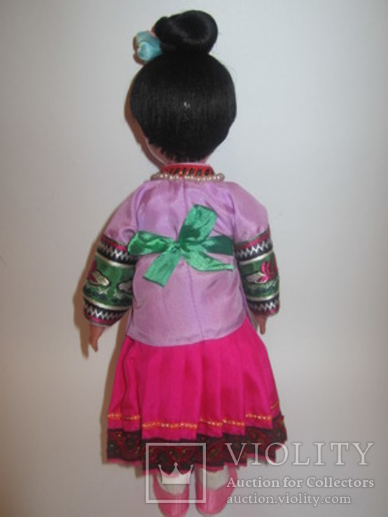 Кукла в национальном подвижные кисти 70-е Китай, фото №6