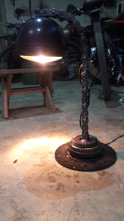 Metal lamp, фото №8