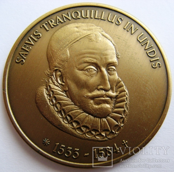 Нидерланды, медаль "Виллем Оранский 1533 - 1584 гг."