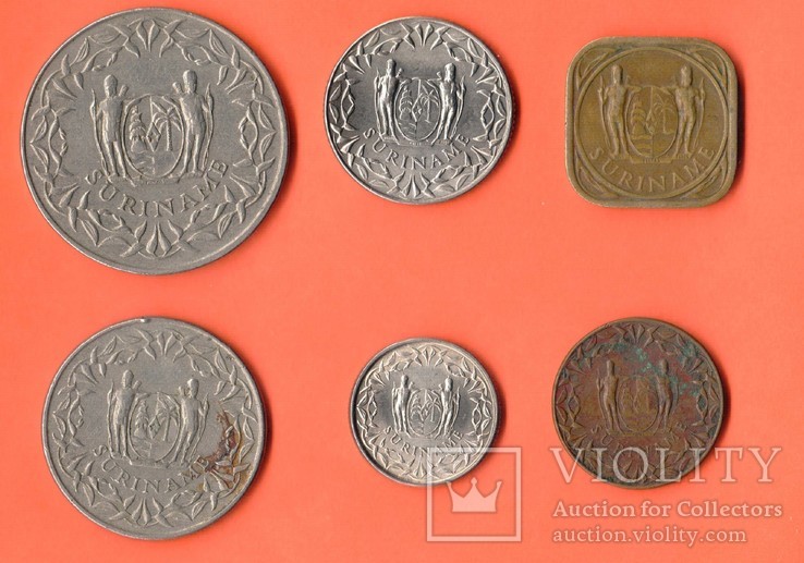 Набор монет Суринам, фото №3