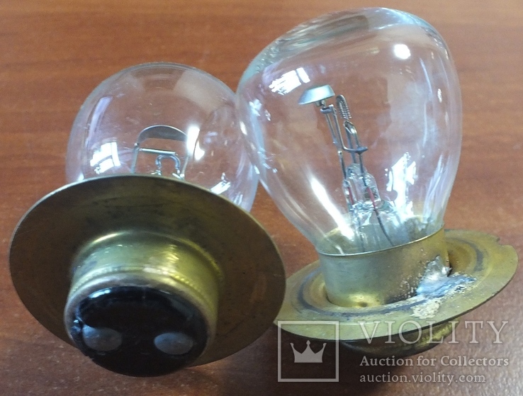 Двухконтактные лампочки старого образца. Новые №2