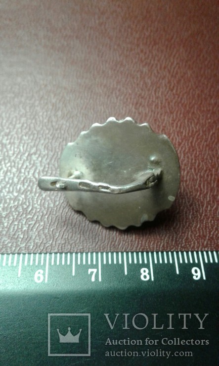 Серьга серебро жемчужина, фото №4