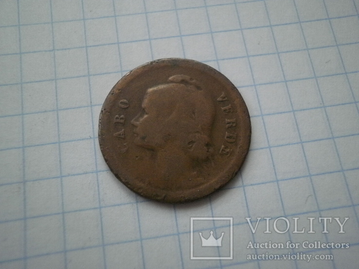 Португальське Кабо-Верде 1930 рiк 10 центавос., фото №3