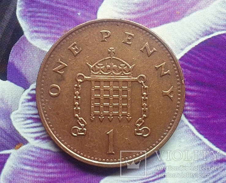 Великобритания 1 пенни 1992