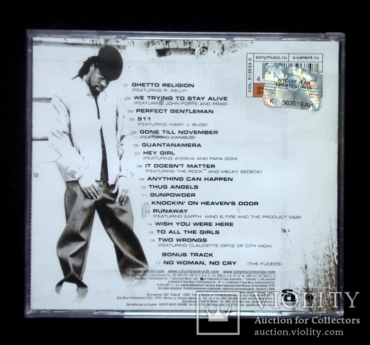 Wyclef Jean - Greatest hits 2003 audio CD, фото №7