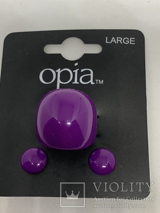 Серьги+кольцо от Испанской компании Opia(новые)