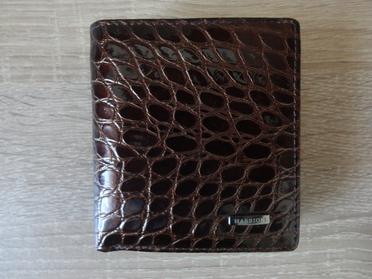 Женский кожаный кошелек HASSION (коричневый), фото №2