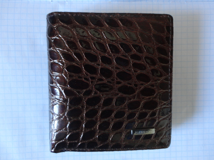 Женский кожаный кошелек HASSION (коричневый), photo number 4