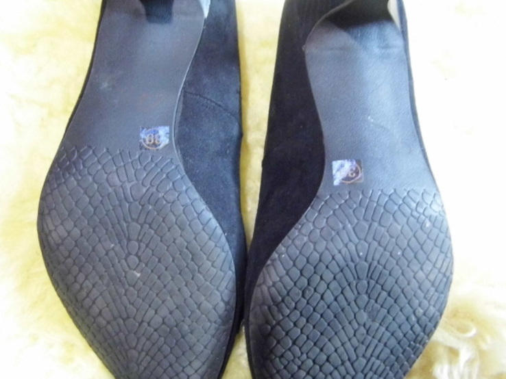 Туфли женские классика. под замшу. стелька 25 см., photo number 7