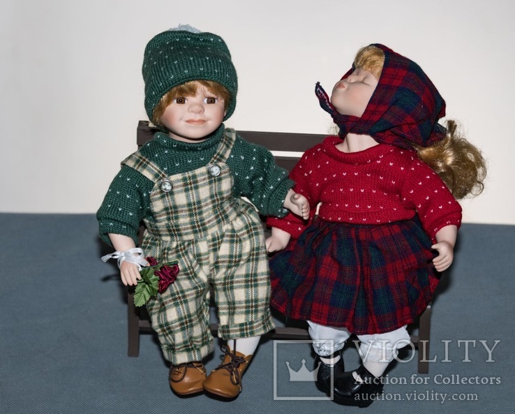 Винтажные фарфоровые куклы, фото №3