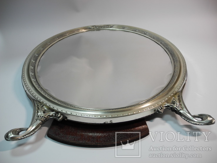 Большое серебряное Зеркало ( Серебро 800 пр ), фото №6