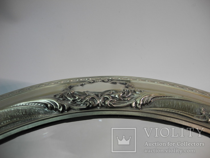 Большое серебряное Зеркало ( Серебро 800 пр ), фото №8