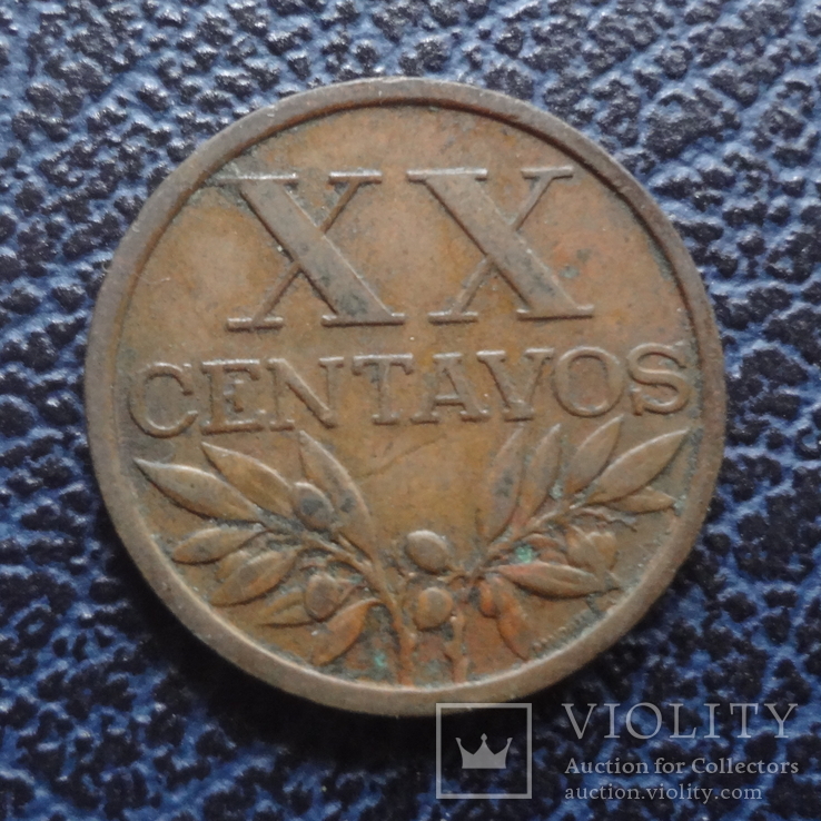 20 сентавос 1963  Португалия   (,11.2.9)~, фото №2