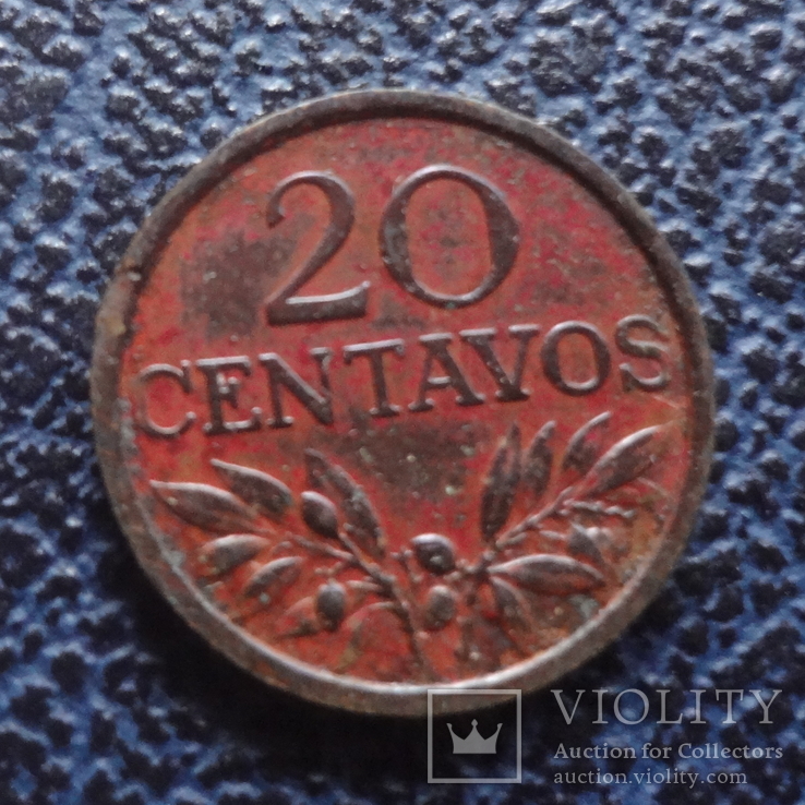 20 сентавос 1973  Португалия   (,11.2.20)~, фото №2
