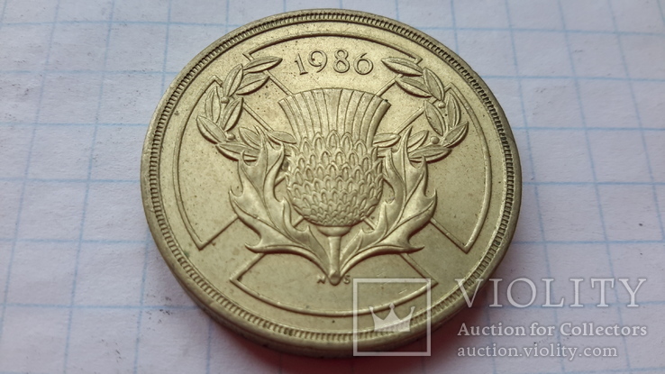 2 фунта Великобритании, 1986 года., фото №3