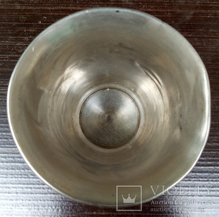 Старинная серебряная рюмка, фото №6