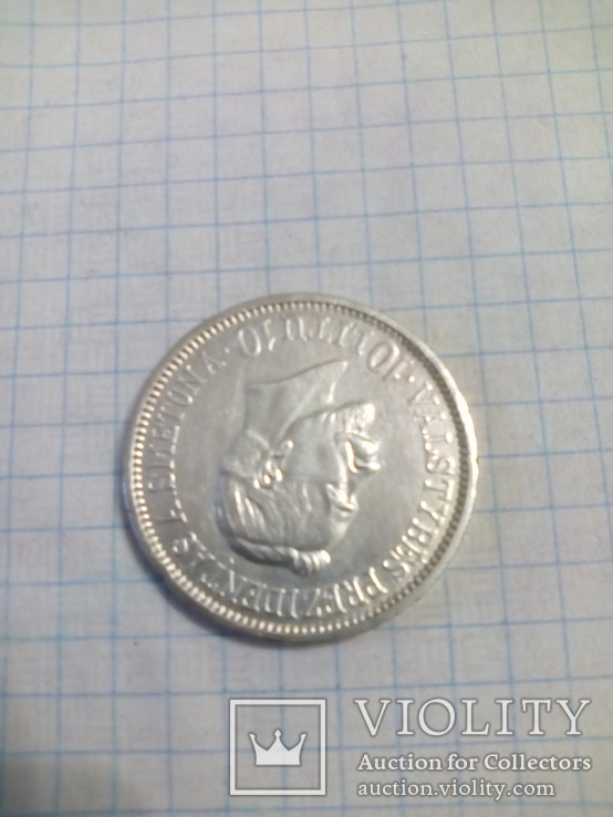 Монета 10 Litu 1918-1938., фото №5