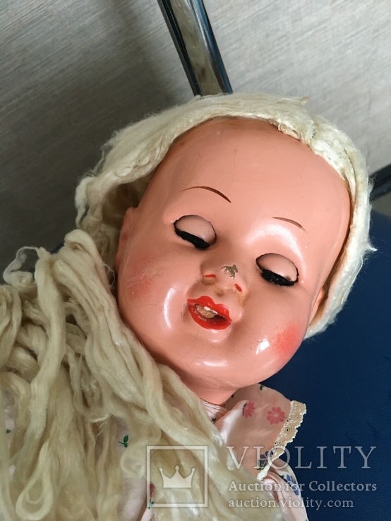 Кукла с зубками СССР пресс опилки, фото №8