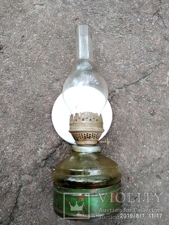Керосиновая лампа стекло 3, фото №2
