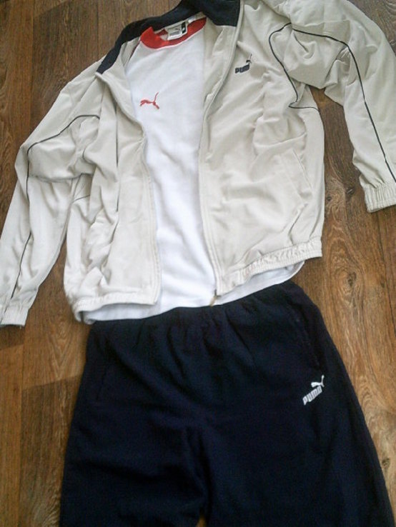 Puma - фирменный комплект (штаны,футболка, мастерка)), фото №11
