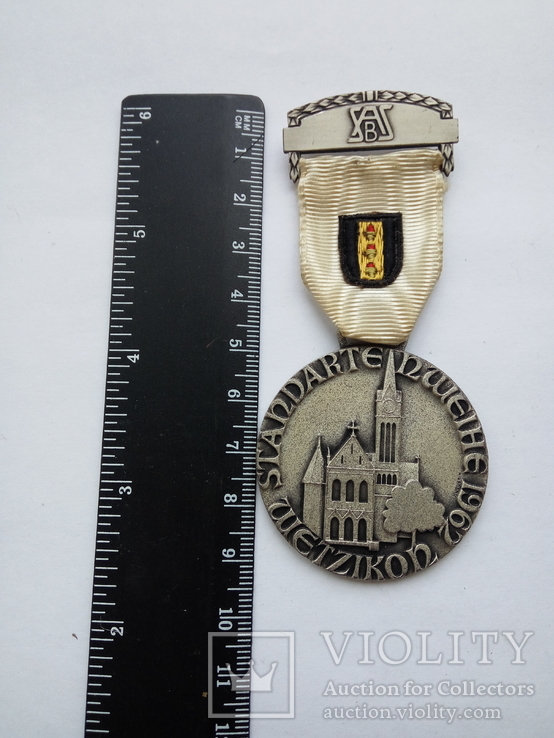 Швейцарская медаль, городок Wetzikon 1962 год.