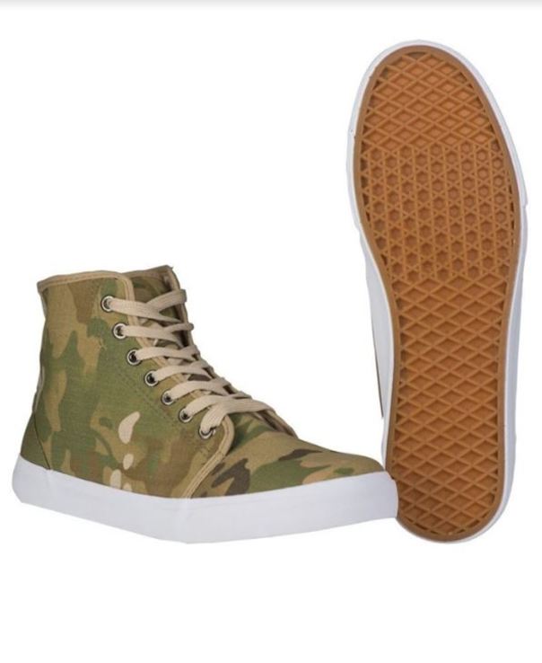 Тактические кеды камуфляж мультикам "Army Sneakers" MULTICAM Mil-Tec (Германия). Мультикам