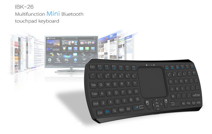 MINI Blutooth Touchpad Keyboard